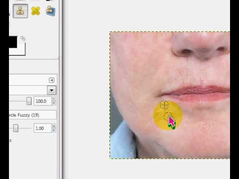 how to add wrinkles on gimp